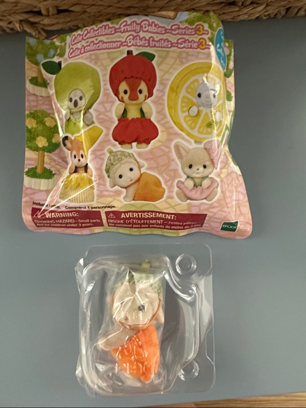 NWT Calico Critters Lamb Fruity Babies Series 3 Blind Bag